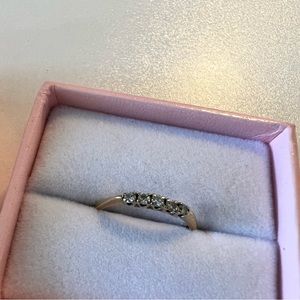 14k yellow gold diamond pinky ring